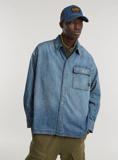 Boxy Flap Pocket Shirt